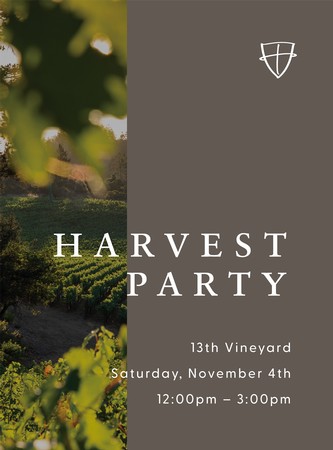 Harvest Party 2023 @ 13th Vineyard (Member Pricing)