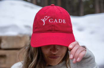 CADE Adjustable Hat - Red