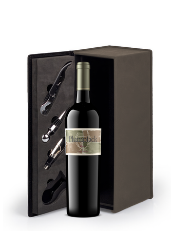 2022 PlumpJack Merlot & Leatherette Gift Set